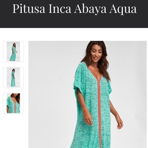 Pitusa green cover up dress!